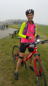 Pausing as the fog rolls in