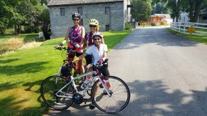 Jill, Jane and Tamar - styling at the end of Day #9!