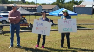 Wonderful welcoming committee in Lawrenceville