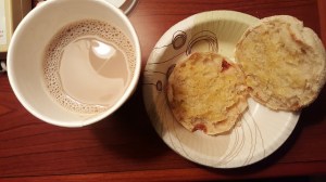 Hotel breakfast food